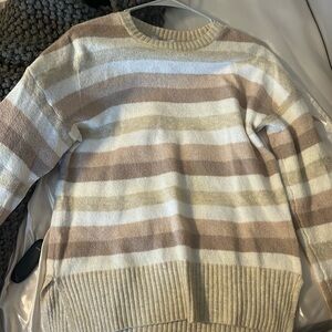 Xs striped time&tru sweater.